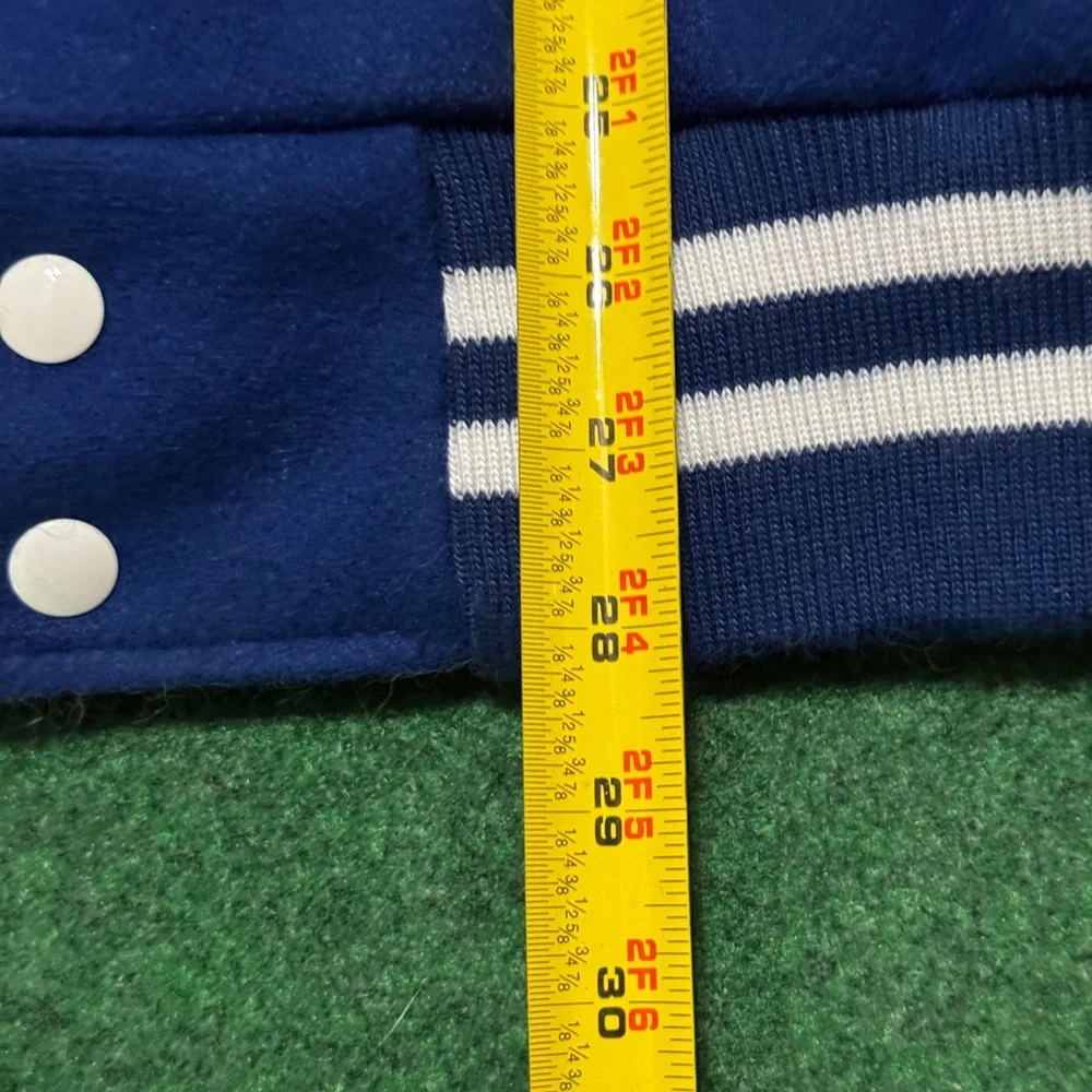 Vintage Fort Leboeuf Football Blank L/XL 90s Wool Varisty High School Jacket